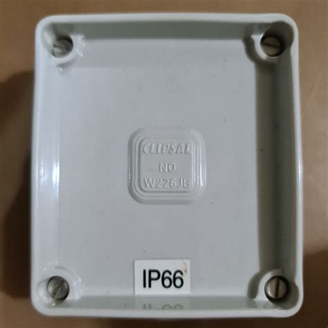 clipsal junction box lid|Clipsal weatherproof junction box.